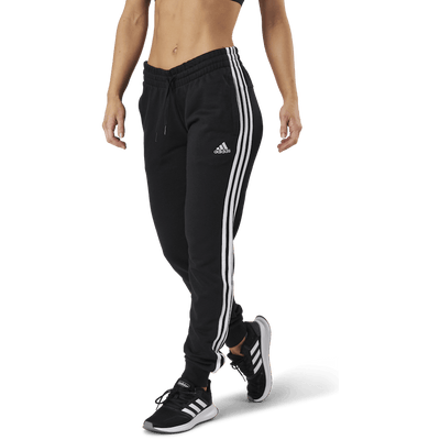 Essentials Slim Tapered Cuffed Pant Black / White