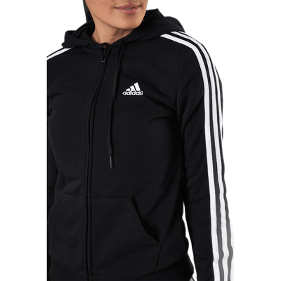 Essentials Full-Zip Hoodie Black / White