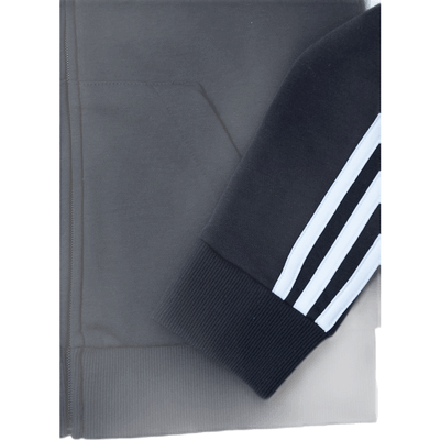 Essentials Full-Zip Hoodie Black / White