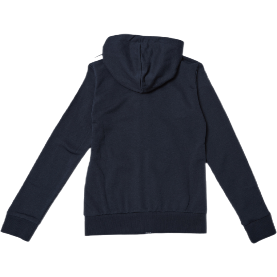 Essentials Full-Zip Hoodie Black / White