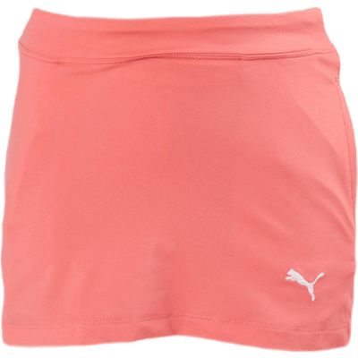 Girls Solid Knit Skirt Pink