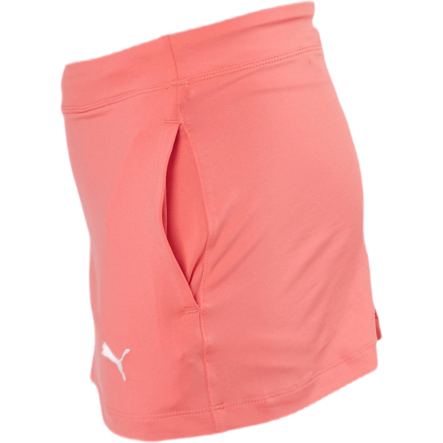 Girls Solid Knit Skirt Pink