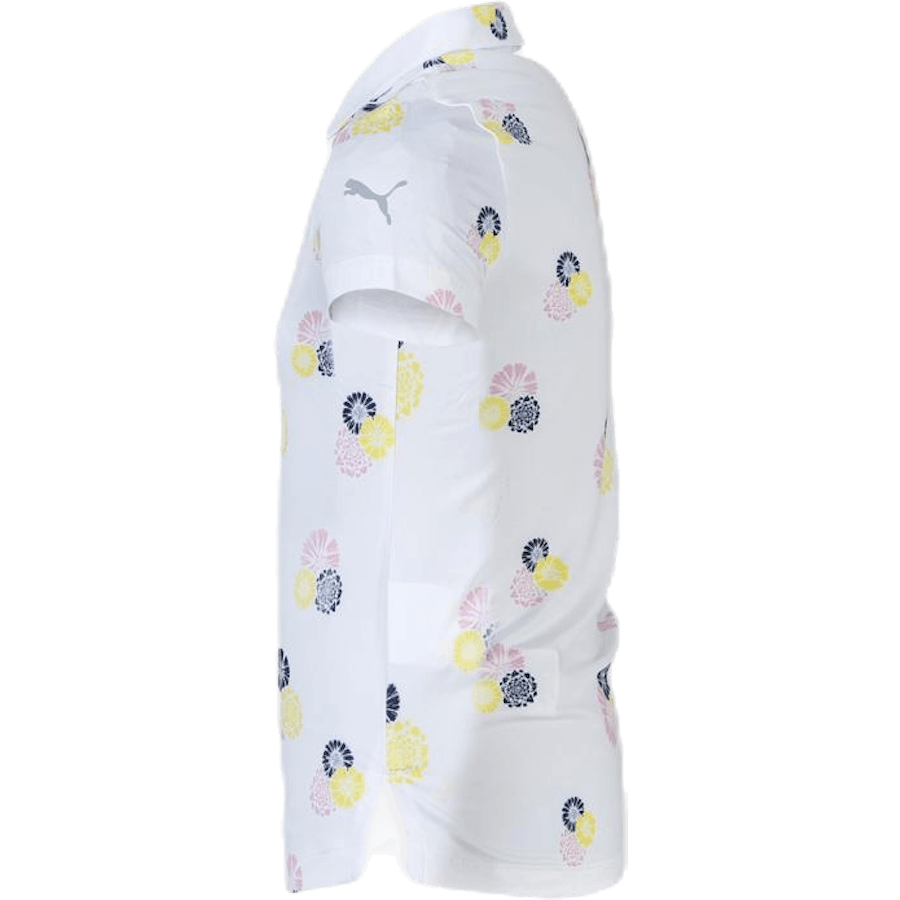 Girls Blossom Polo White