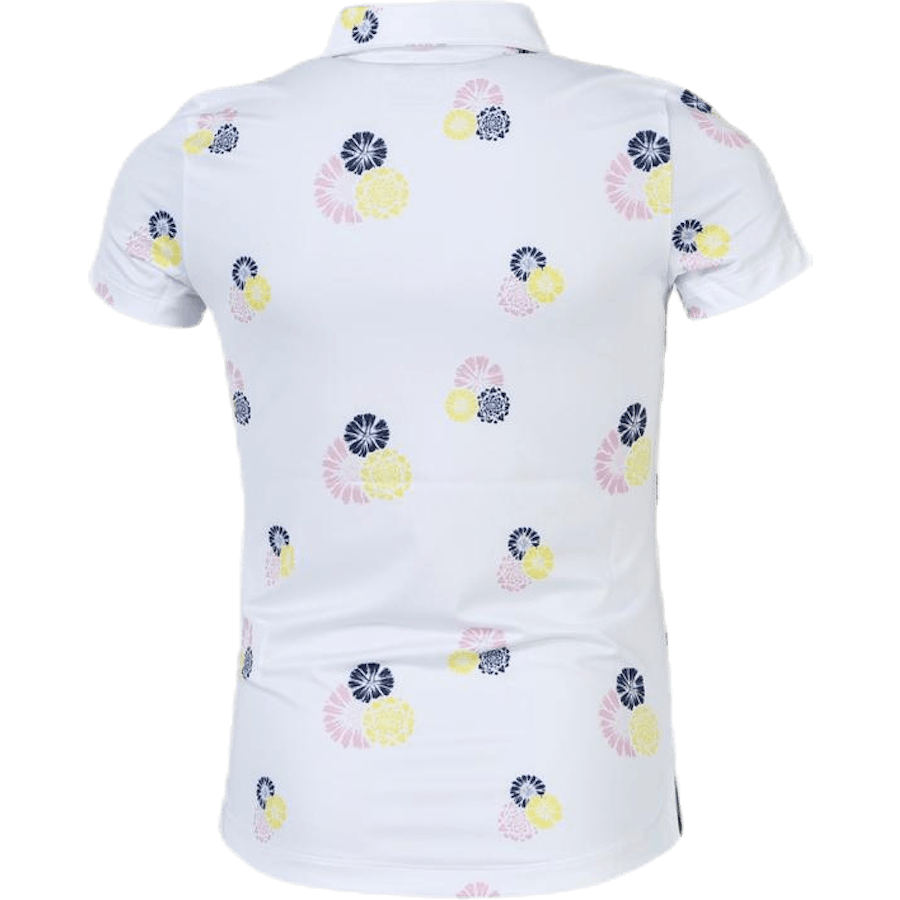 Girls Blossom Polo White