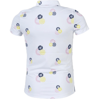 Girls Blossom Polo White
