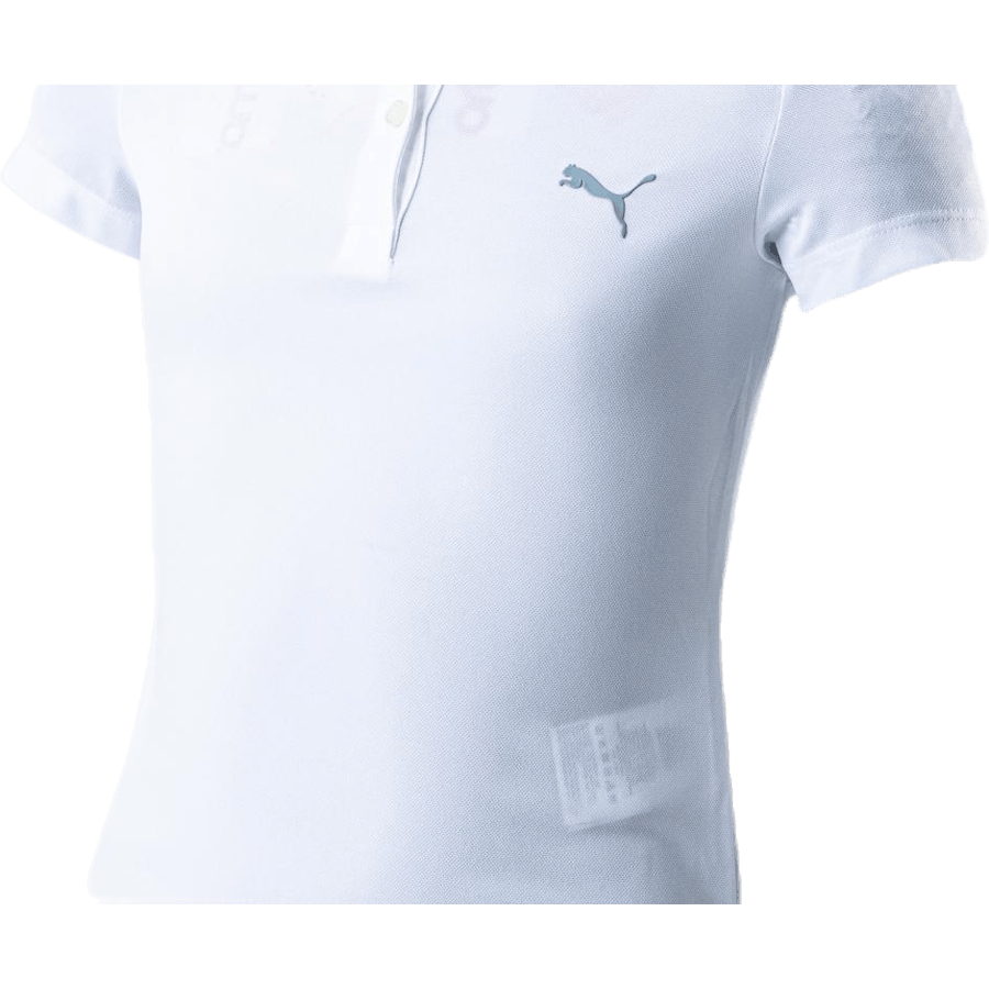 Girls Essential Polo White