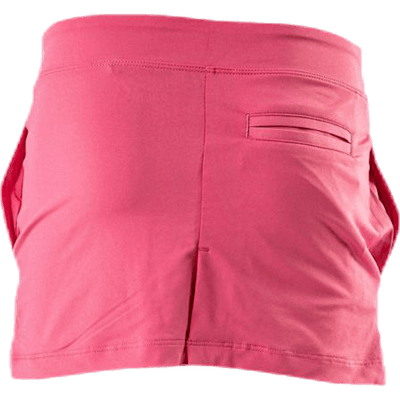 Girls Solid Knit Skirt Pink