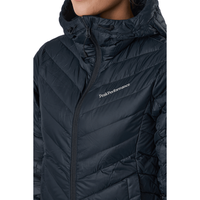 W Frost Down Hood Jacket Black