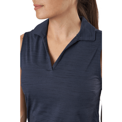 W Cloudspun Coast Sl Polo Navy Blazer Heather