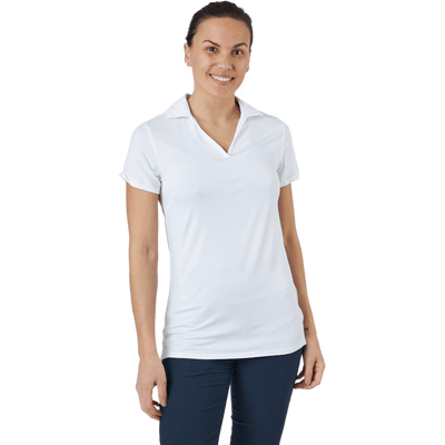 W Cloudspun Coast Polo Bright White