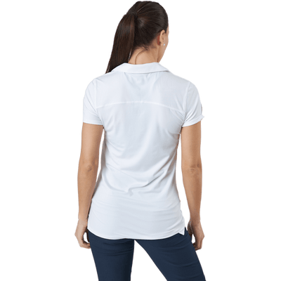 W Cloudspun Coast Polo Bright White