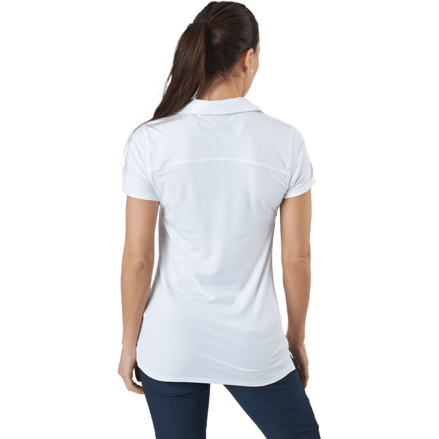 W Cloudspun Coast Polo Bright White