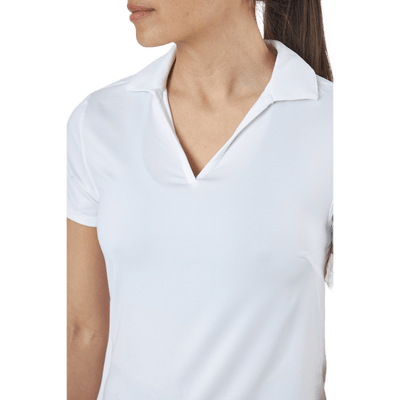 W Cloudspun Coast Polo Bright White