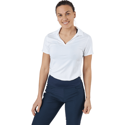 W Cloudspun Coast Polo Bright White