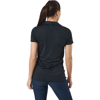 W Cloudspun Coast Polo Puma Black Heather