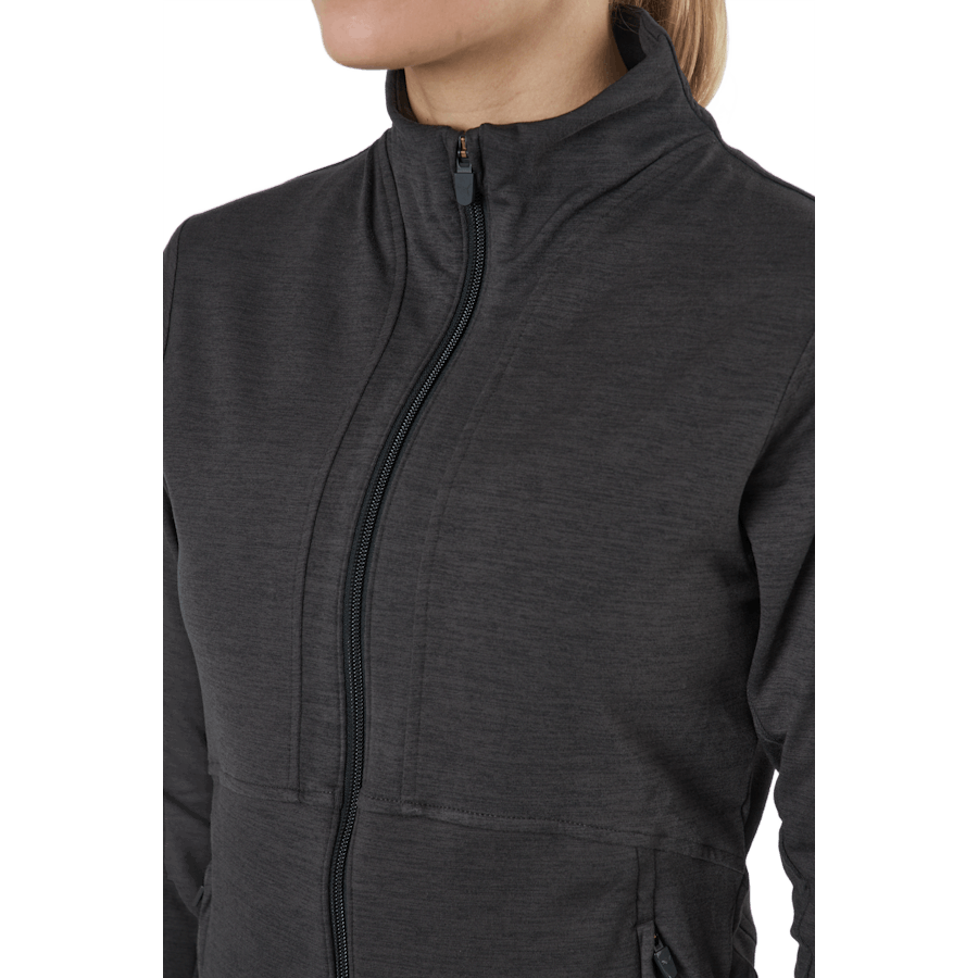 W Cloudspun Daybreak Jacket Puma Black Heather