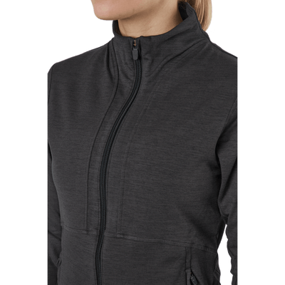 W Cloudspun Daybreak Jacket Puma Black Heather