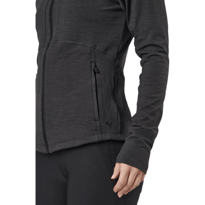 W Cloudspun Daybreak Jacket Puma Black Heather