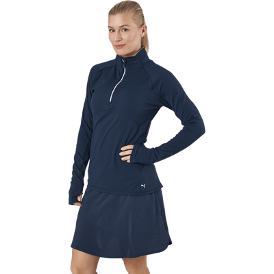 W Gamer 1/4 Zip Navy Blazer