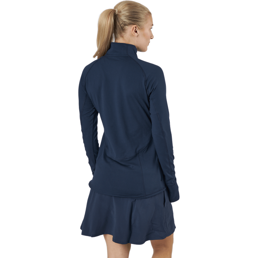 W Gamer 1/4 Zip Navy Blazer