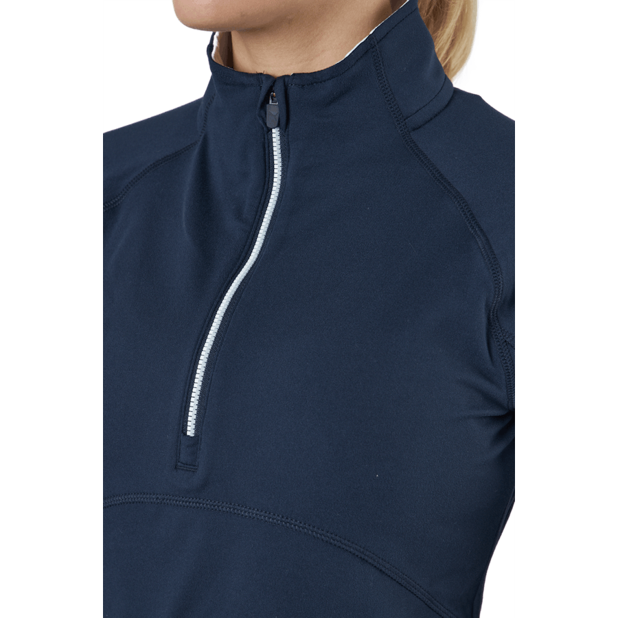 W Gamer 1/4 Zip Navy Blazer