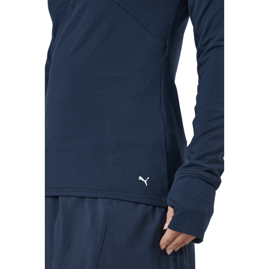 W Gamer 1/4 Zip Navy Blazer
