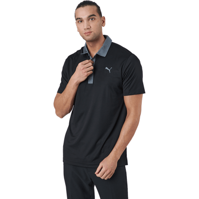Gamer Polo Puma Black-quiet Shade
