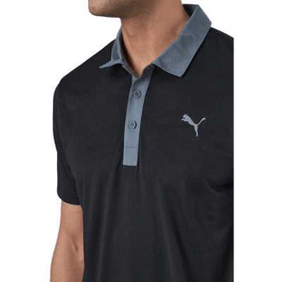 Gamer Polo Puma Black-quiet Shade