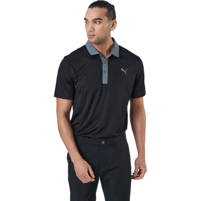 Gamer Polo Puma Black-quiet Shade