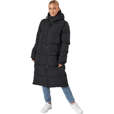 Long Hood Down Parka Black