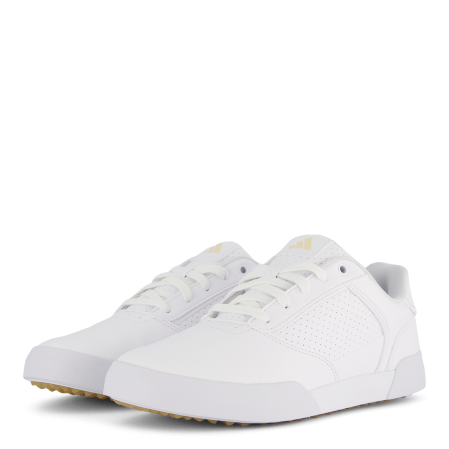 Retrocross Spikeless Golf Shoes Cloud White / Sand Strata / Gum