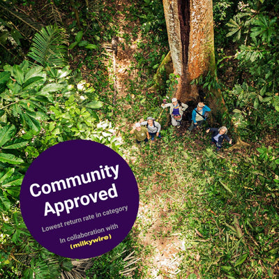 W Frost Down Hood Jacket Black